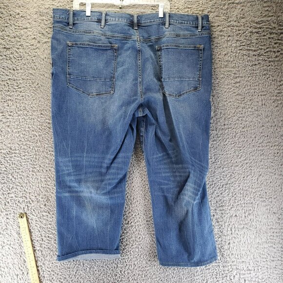 Arizona Jeans Mens 48x22 Blue Relaxed Straight Stretch Denim *Read* - Picture 11 of 12